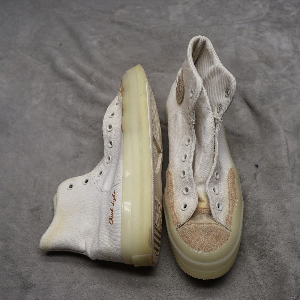 Converse Mens 10 Sneakers White Chuck 70 Marquis High Top All Star Chuck Taylor